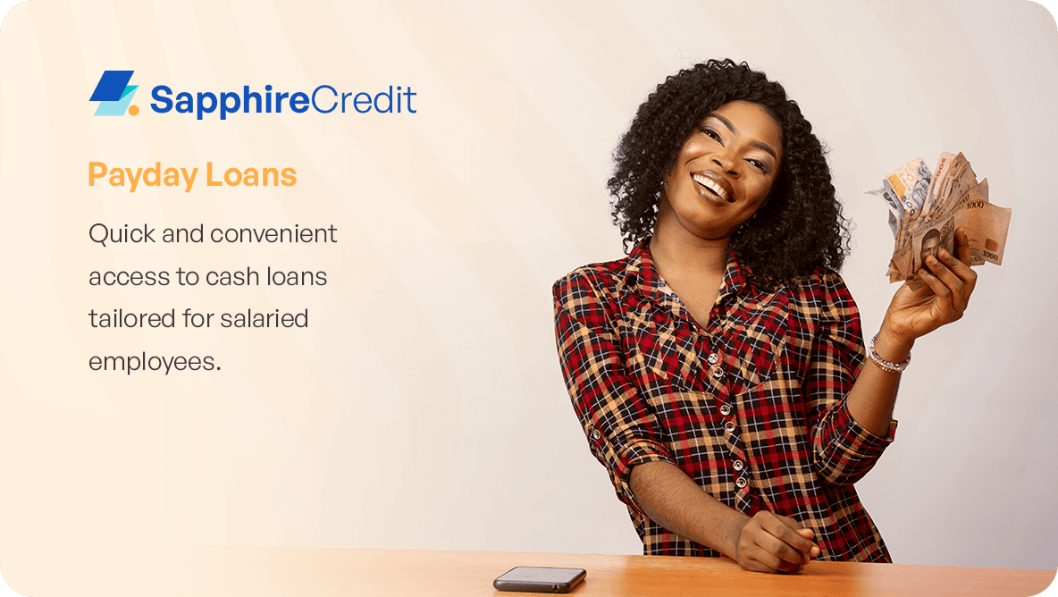 Sapphire payday loans product